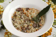 Risotto con i fegatini