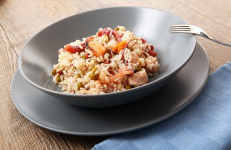 Risotto con il Polpo