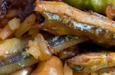 Risotto al forno con le acciughe